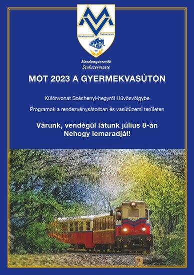 Mozdonyvezetők Országos Találkozója 2023